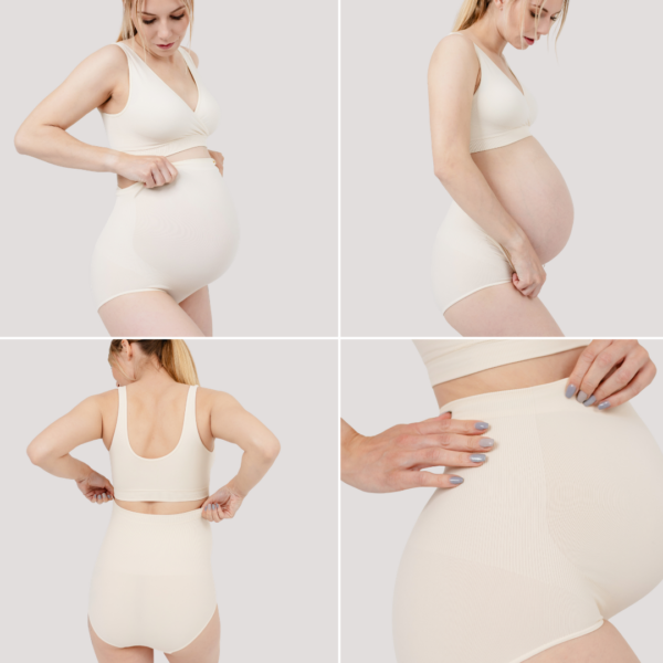 Bauchgefühl Slip mit Model Vanille