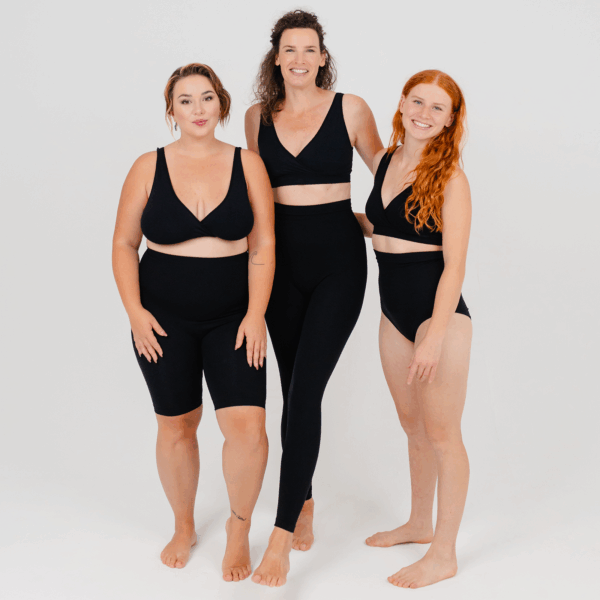 Bauchschmeichler, Leggings & Midi und Busenschmeichler