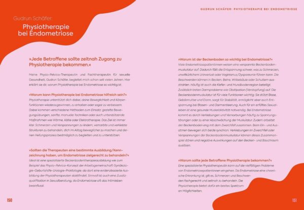 Einblick ins Buch Endometriose Ratgeber